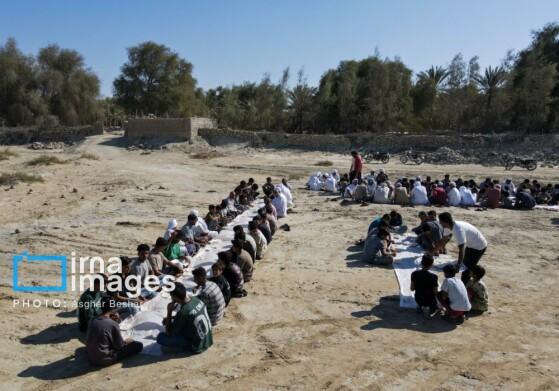 نذر خیرات در روستای گورزین