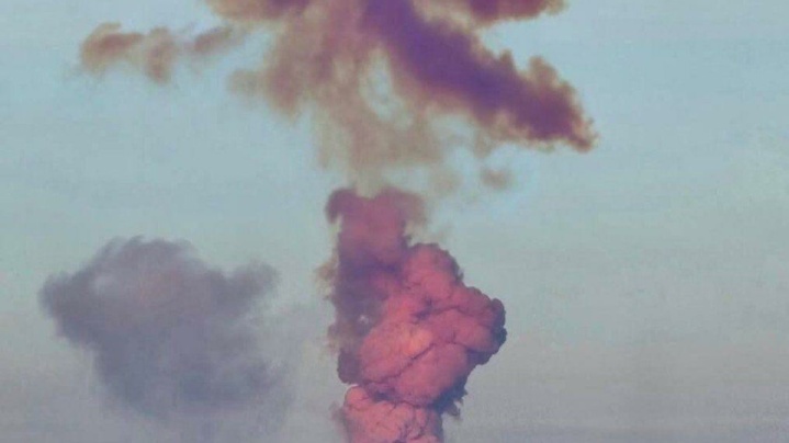 انفجار در پایگاه موشکی روسیه در اورنبورگ