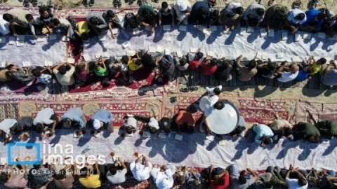 گزارش تصویری/ نذر خیرات در روستای گورزین