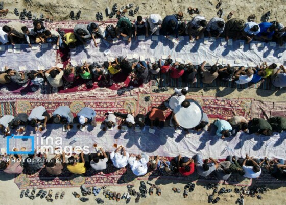 نذر خیرات در روستای گورزین