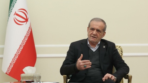 دیدار وزیر خارجه ترکیه با رئیس جمهور پزشکیان