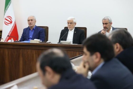 حضور معاون اول رئیس‌جمهور در جلسه شورای اقتصاد