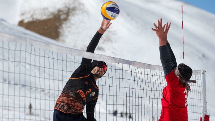 ایران میزبان نخستین دوره مسابقات والیبال برفی آسیا شد