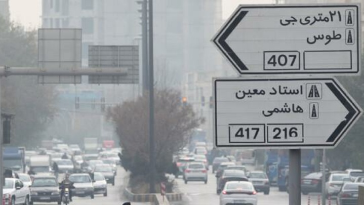 وضعیت قرمز هوای تهران برای دهمین روز متوالی