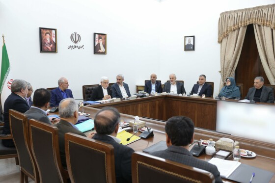 حضور معاون اول رئیس‌جمهور در جلسه شورای اقتصاد