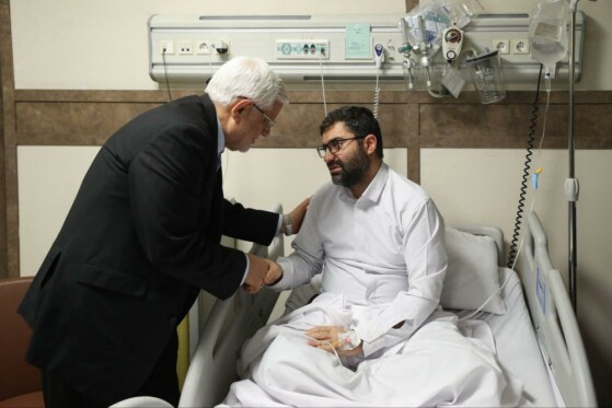 عیادت عارف از سقاب اصفهانی