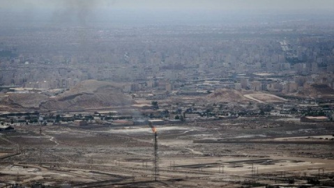 ۷ شهر خوزستان امروز در وضعیت قرمز آلودگی هستند