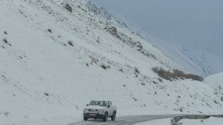 ارتفاعات گلستان سفیدپوش شد