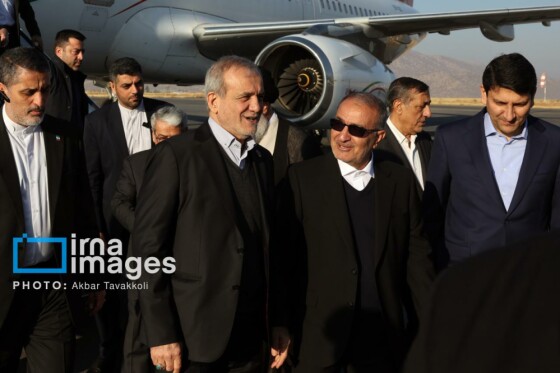 ورود رییس جمهور به یاسوج