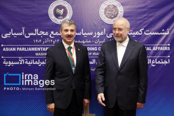 نشست کمیته دائمی امور سیاسی مجمع مجالس آسیایی در مشهد