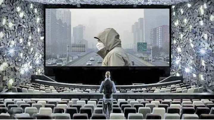 فیلم دیدن در غبار