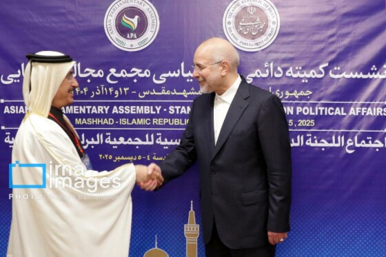نشست کمیته دائمی امور سیاسی مجمع مجالس آسیایی در مشهد