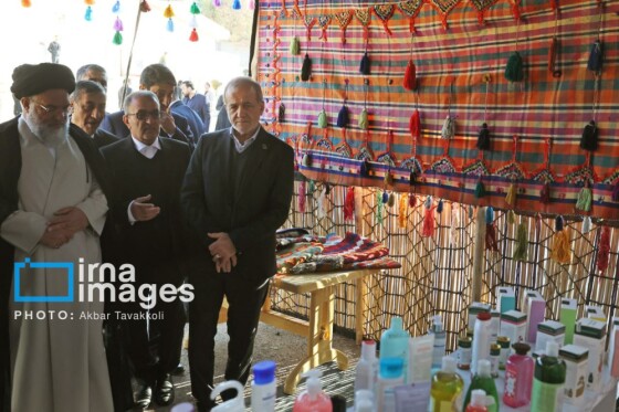 ورود رییس جمهور به یاسوج