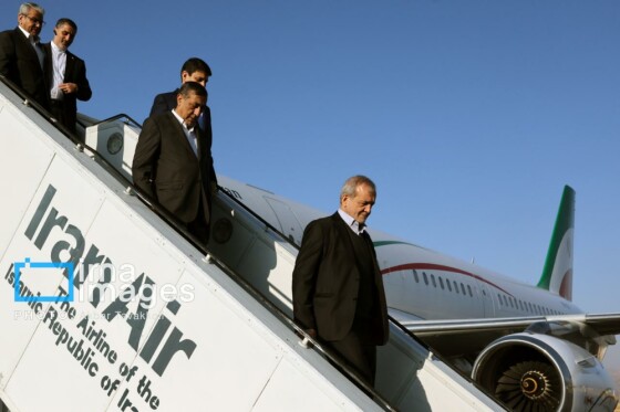 ورود رییس جمهور به یاسوج