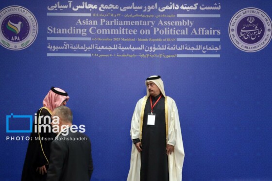 نشست کمیته دائمی امور سیاسی مجمع مجالس آسیایی در مشهد