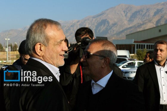 ورود رییس جمهور به یاسوج