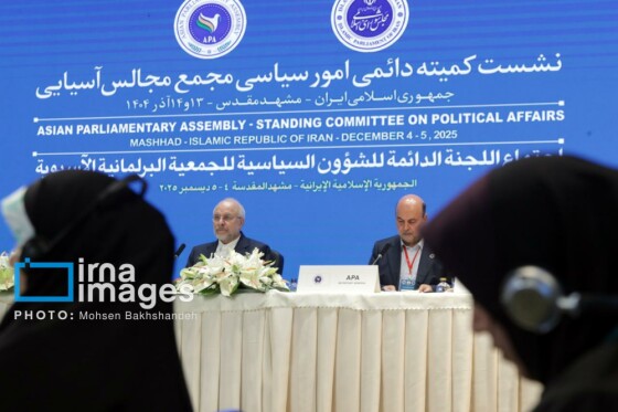 نشست کمیته دائمی امور سیاسی مجمع مجالس آسیایی در مشهد