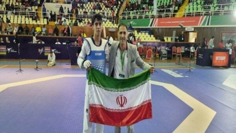 رادین زینالی چهارمین طلایی ایران در کنیا