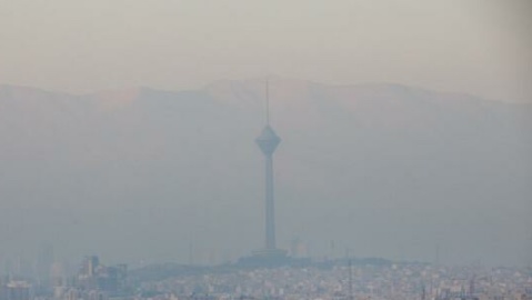 وضعیت هوای تهران دوباره قرمز شد؛ بارش‌ها از فردا آغاز می‌شود