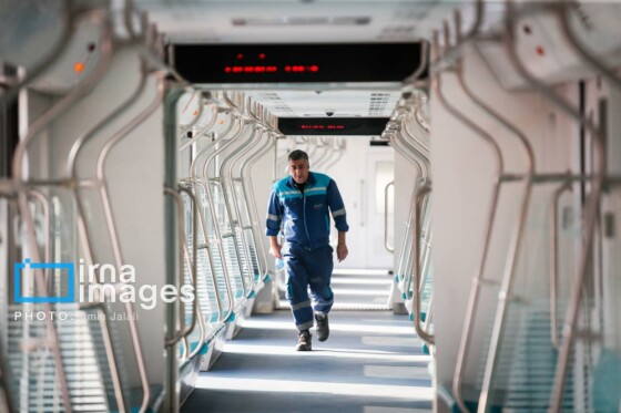 افتتاح و بهره برداری از دو رام قطار مترو ملی