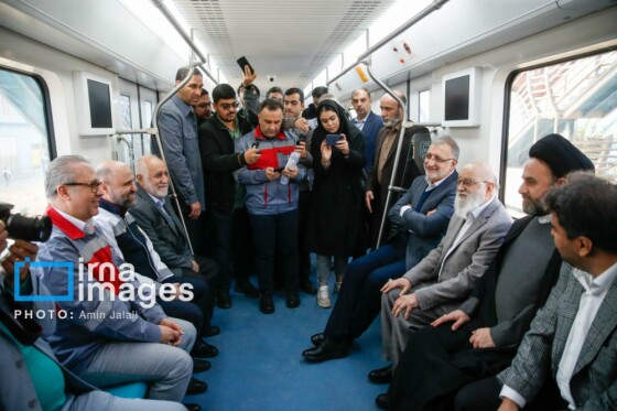 افتتاح و بهره برداری از دو رام قطار مترو ملی