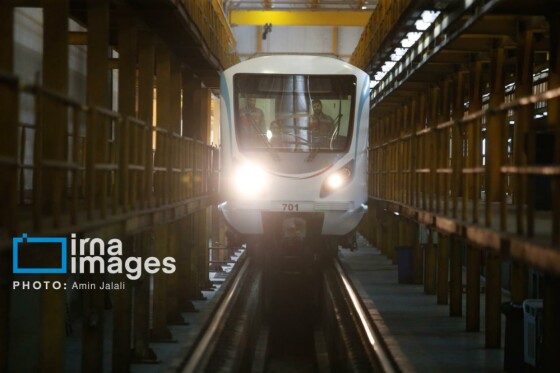 افتتاح و بهره برداری از دو رام قطار مترو ملی