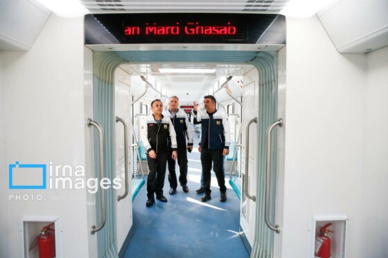 افتتاح و بهره برداری از دو رام قطار مترو ملی