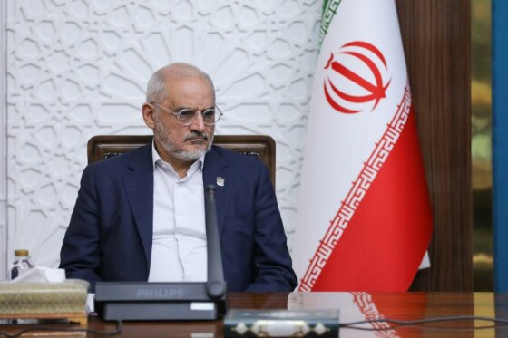 مراسم افتتاح طرح انتقال آب دریا به فلات مرکزی