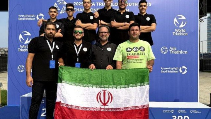 تاریخ‌سازی نوجوانان ترای‌اتلون ایران/ سه سکوی آسیا برای ایران