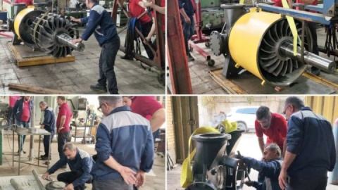 بومی‌سازی کامل وکیوم‌پمپ برند زیمنس از تجهیزات حساس واحدهای شیمیایی پتروشیمی شهید تندگویان