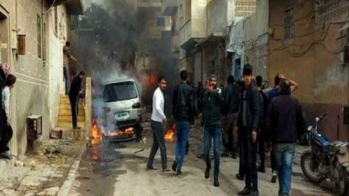 انفجار در نزدیکی هتل فورسیزن دمشق