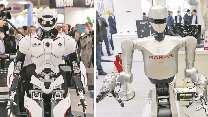 نمایش روبات‌های آینده در ژاپن