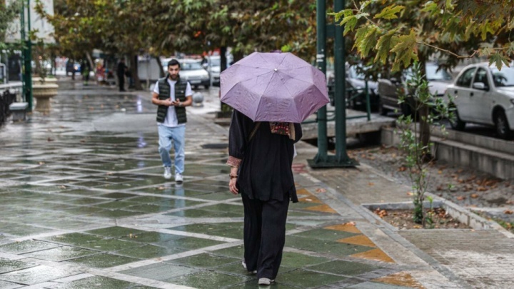 اولین هفته پربارش در خشک‌ترین پاییز