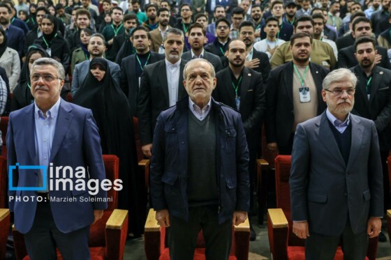 مراسم روز دانشجو با حضور رئیس جمهور