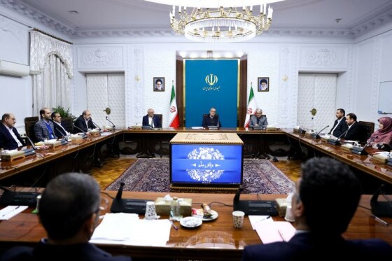 نشست با معاونین و دبیران کمیسیون‌های هیئت دولت