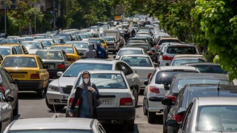 کاهش ۳۷ درصدی ترافیک تهران با اجرای محدودیتهای آلودگی هوا