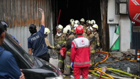 آتش‌سوزی در پایتخت اندونزی؛ ۲۲ نفر کشته شدند