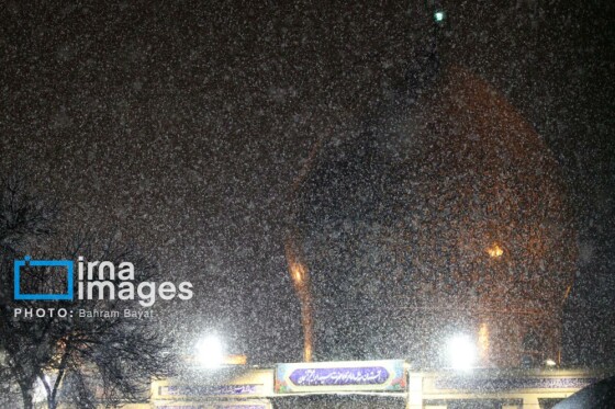 بارش اولین برف پاییزی در زنجان