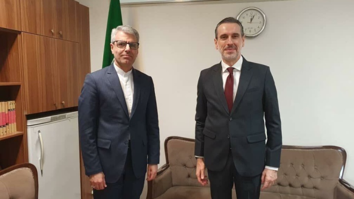 دیدار سفیر اسپانیا در تهران با سخنگوی وزارت امور خارجه