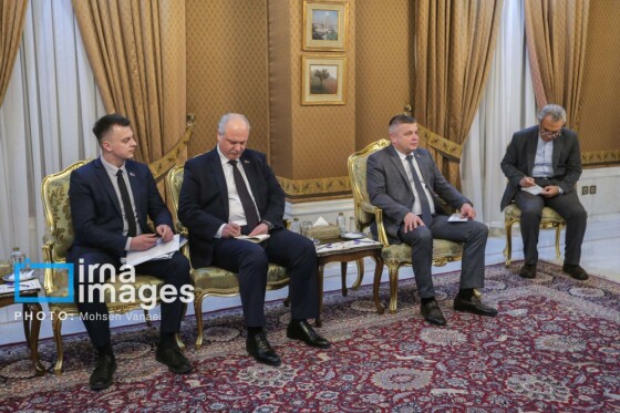 دیدار وزیر صنایع بلاروس با معاون اول رئیس جمهور