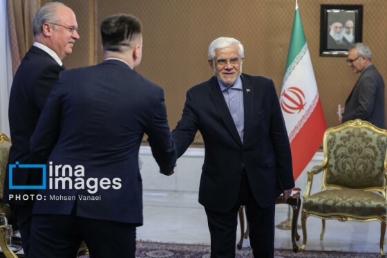 دیدار وزیر صنایع بلاروس با معاون اول رئیس جمهور