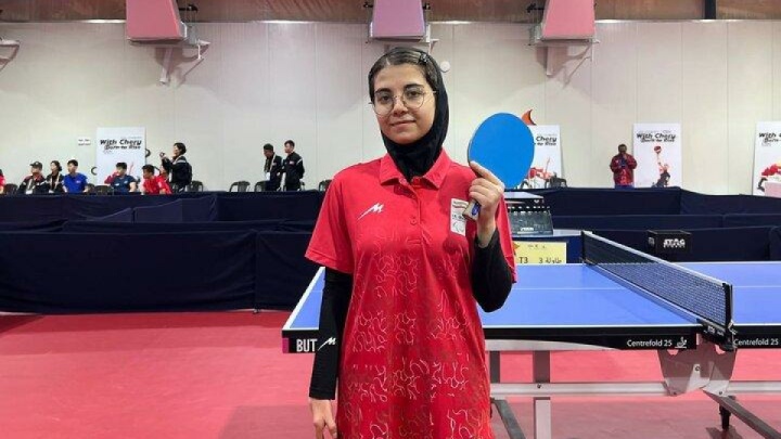 حنانه نجاتی در پاراتنیس روی میز قهرمان شد