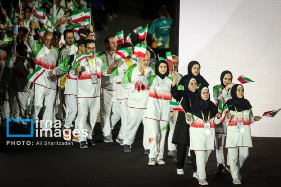 افتتاحیه پنجمین دوره بازیهای پاراآسیایی جوانان - امارات