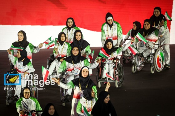 افتتاحیه پنجمین دوره بازیهای پاراآسیایی جوانان - امارات