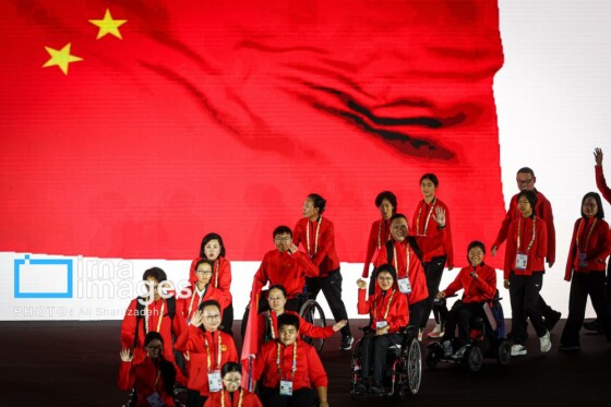 افتتاحیه پنجمین دوره بازیهای پاراآسیایی جوانان - امارات