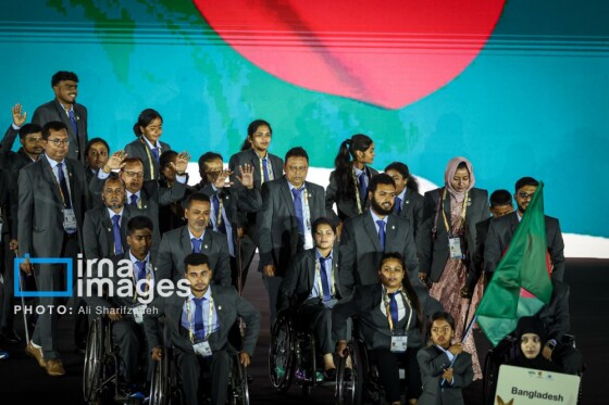 افتتاحیه پنجمین دوره بازیهای پاراآسیایی جوانان - امارات