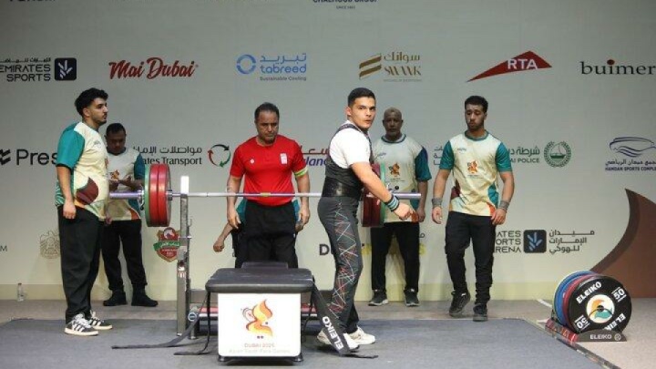 پاراوزنه بردار ایران در دسته ٨٠ کیلوگرم نایب قهرمان شد