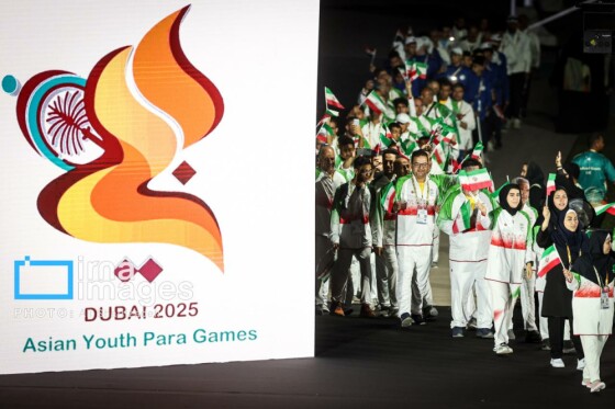 افتتاحیه پنجمین دوره بازیهای پاراآسیایی جوانان - امارات