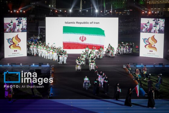 افتتاحیه پنجمین دوره بازیهای پاراآسیایی جوانان - امارات