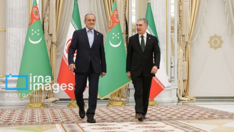 گزارش تصویری/ سفر رییس جمهور به ترکمنستان